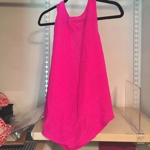 Gorgeous blouse with deep plunge in the back.