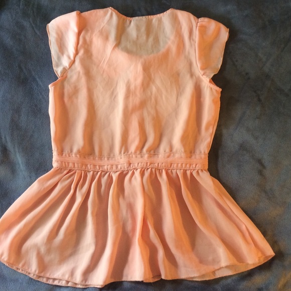 Peach Dress Top - Picture 4 of 4