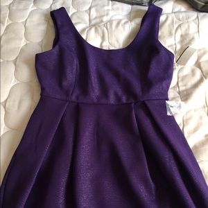 Purple dress