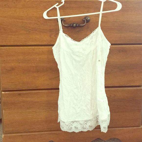 Maurices White Lace Camisole