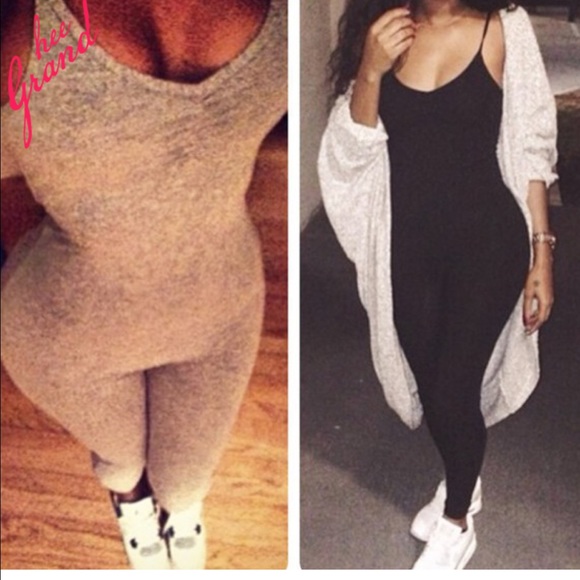 Gray Jumpsuit