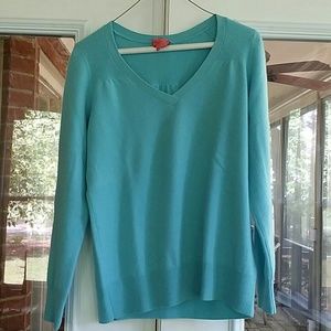 Blue Cashmere Sweater