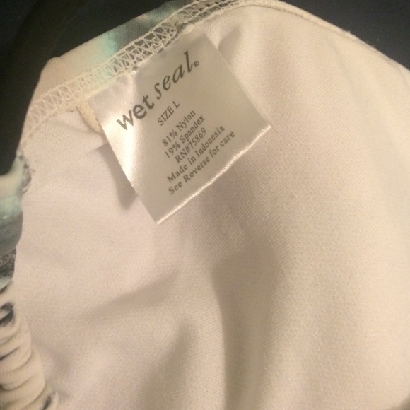 Grey and Black Bikini With Tassles - Picture 3 of 3