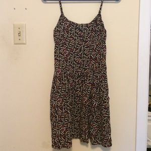 Adorable key pattern sundress!