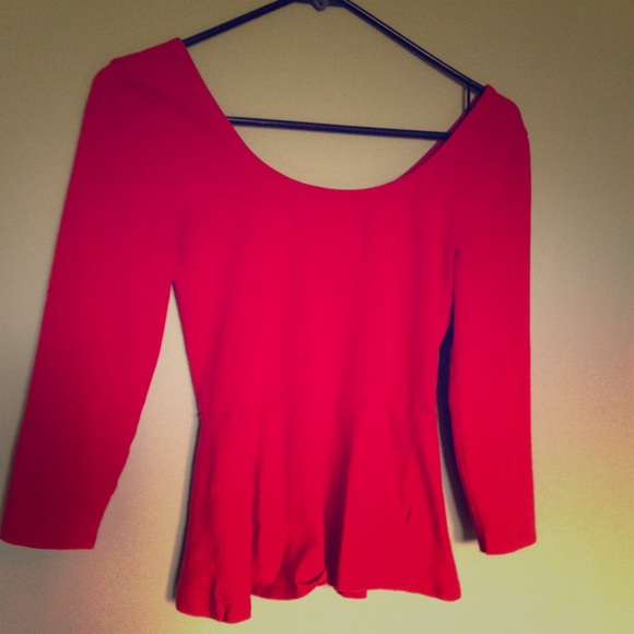 Express Peplum shirt