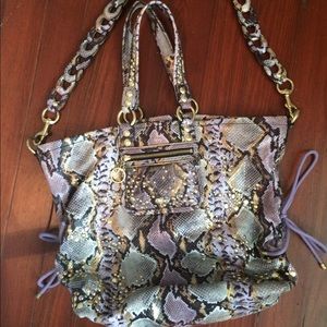 Coach Snakeskin Tote