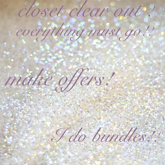 CLOSET CLEAR OUT!!!