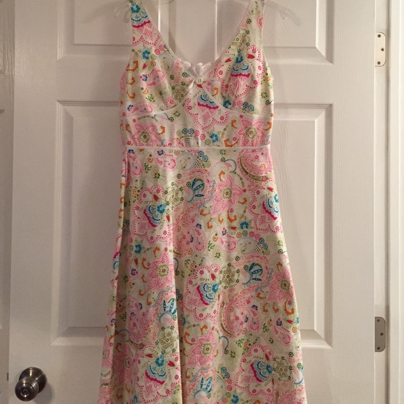 Floral and Paisley sundress.