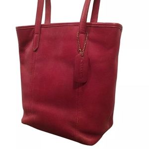 Vintage Red Coach Purse
