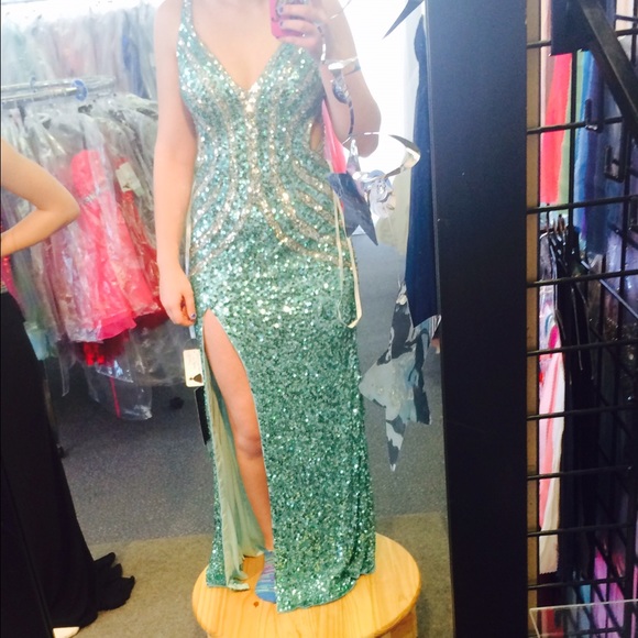 Prom dress all sequins