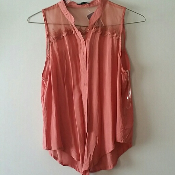 Peach Blouse