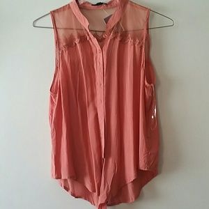 Peach Blouse