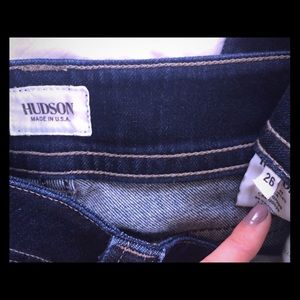 Hudson boot cut jeans