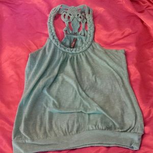 ❌SOLD❌CHARLOTTE RUSSE TEAL TANK TOP