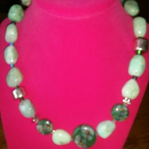 Gorgeous necklace - semi-precious stones