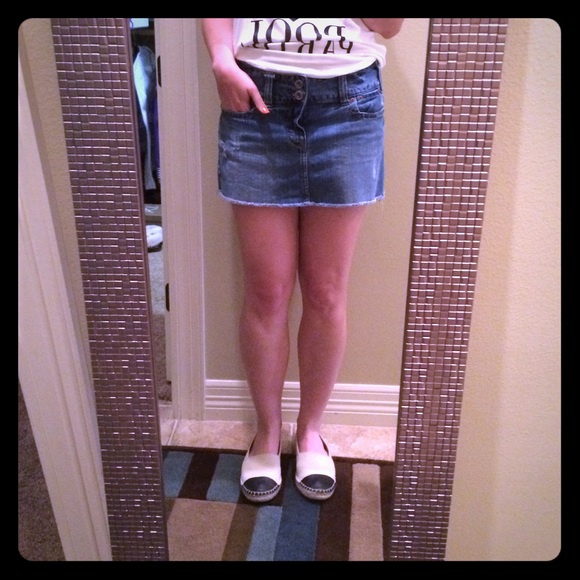 Denim mini