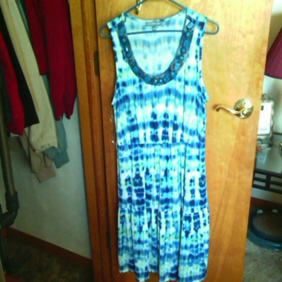 Tie dye dress