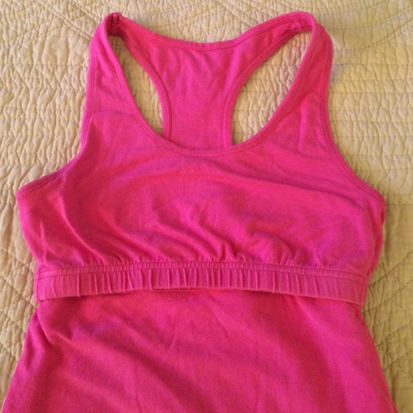 Pink Workout Top - Picture 3 of 4