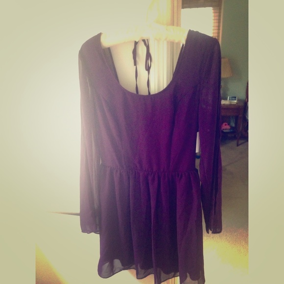 Charlotte Russe Open back Dress