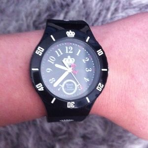 Juicy Couture Taylor Black Jelly Watch