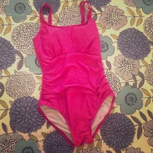 One piece bathing suit
