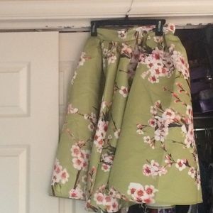 Floral skirt