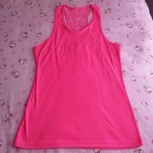 Hot Pink Racerback Tank Top