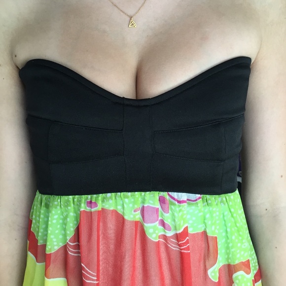 DVF strapless dress - Picture 2 of 3