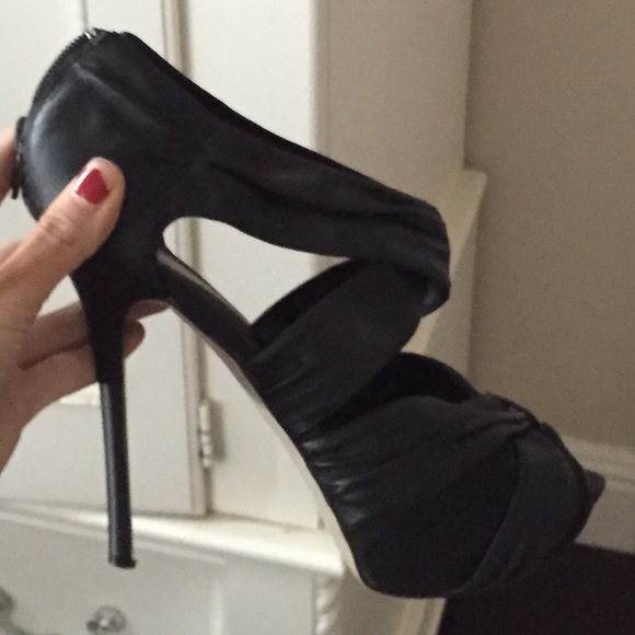 JLO black heels