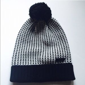Black and White Coach Beanie / Hat