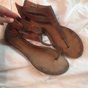 Bamboo sandals