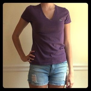 Lacoste V-neck shirt
