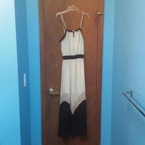 Maxi chevron dress