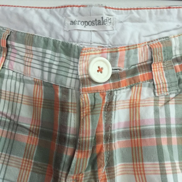 BOGO 50%Off Aeropostale Plaid Shorts 7/8 - Picture 2 of 3