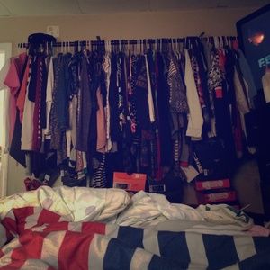 Too many clothes