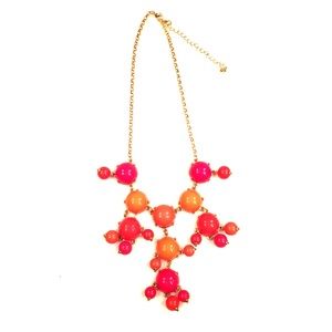 🔵Pink/Orange/Coral Bubble Necklace