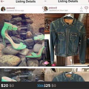 Bundle - Jacket and heels