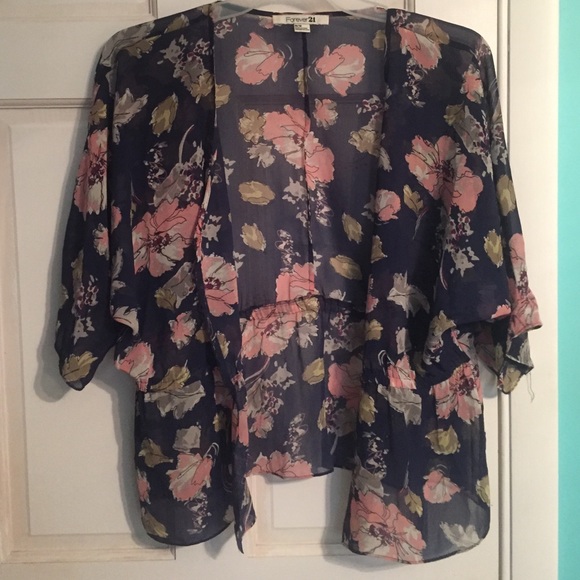 Floral kimono
