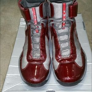 Prada burgundy American cups