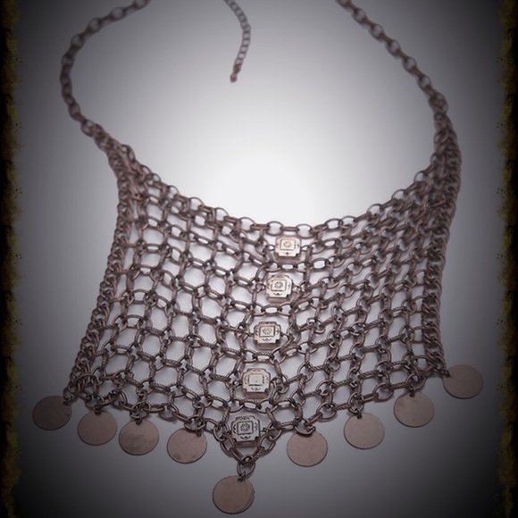 Free People Accessories - Free People Chainmail Choker Necklace🌿