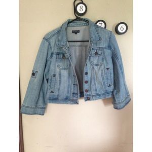 Half Jean jacket