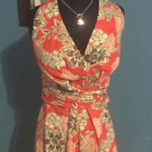 "Reserved fir mhood87" Floral design dress