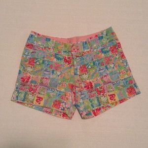 Lilly Pulitzer Callahan shorts, size 0