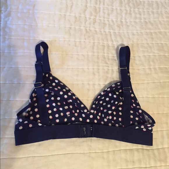 Splendid Color Splash Bralette- Blue- Small - Picture 4 of 4