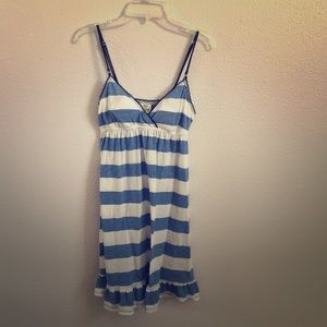Striped coverup