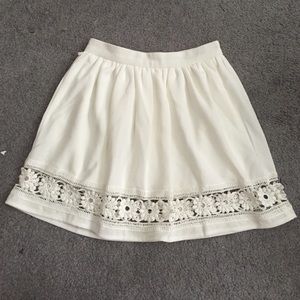 High waisted skirt