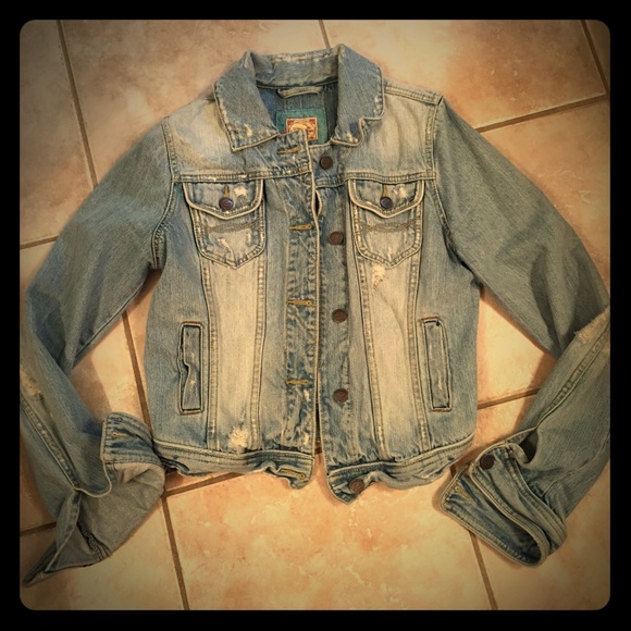 Abercrombie & Fitch Denim Jacket - Medium