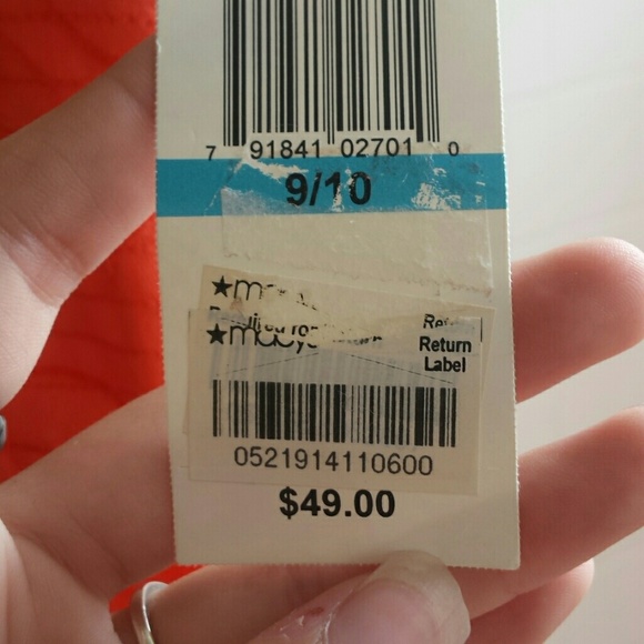 Orange poka-dot dress - Picture 3 of 3