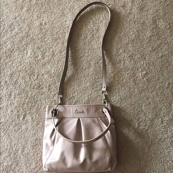 Coach beige purse