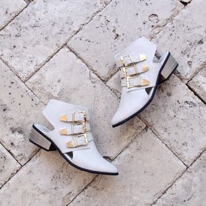 Cut out ankle boot